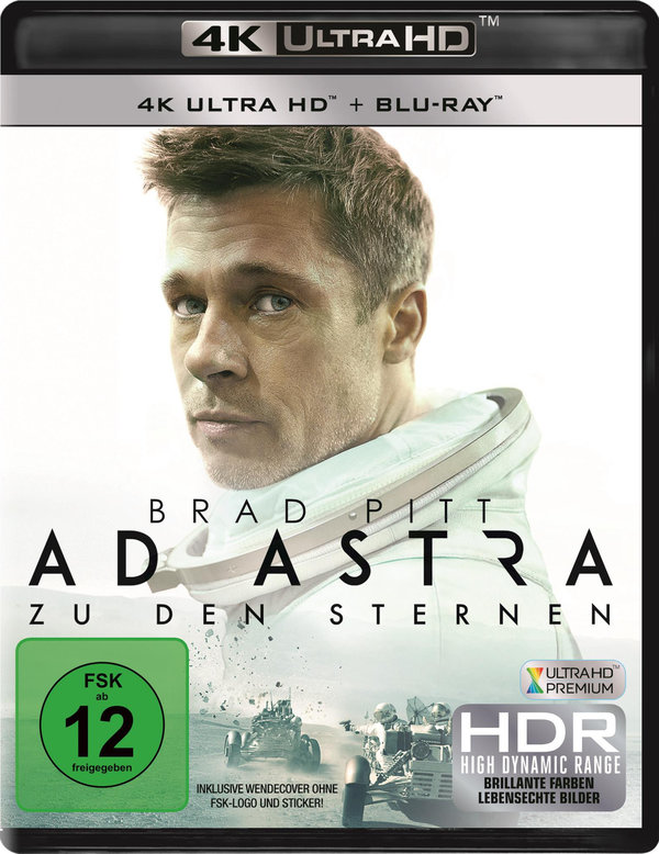 Ad Astra - Zu den Sternen   (4K Ultra HD) (+ Blu-ray 2D)  (Blu-ray 4K Ultra HD)