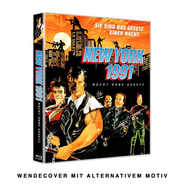 NEW YORK 1991 - NACHT OHNE GESETZ - Cover B  (Blu-ray Disc)
