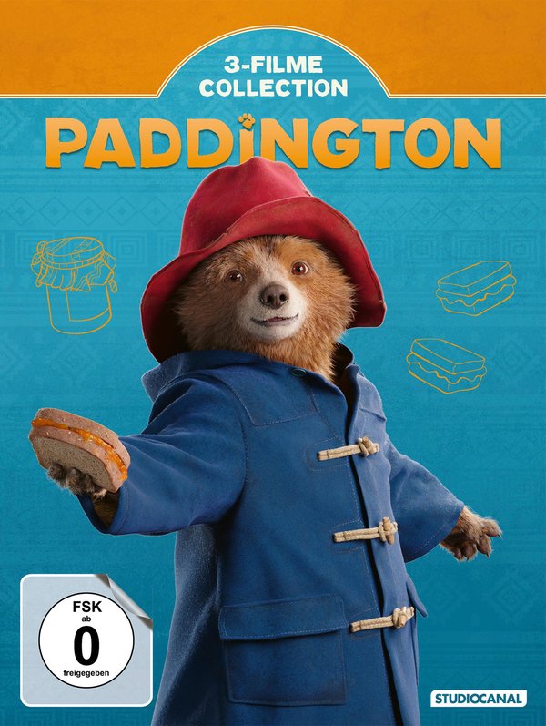 Paddington - 3 Filme Collection  [3 DVDs]  (DVD)