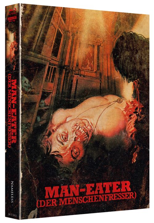 Man Eater - Der Menschenfresser - Uncut Mediabook Edition (4K Ultra HD+blu-ray) (H)