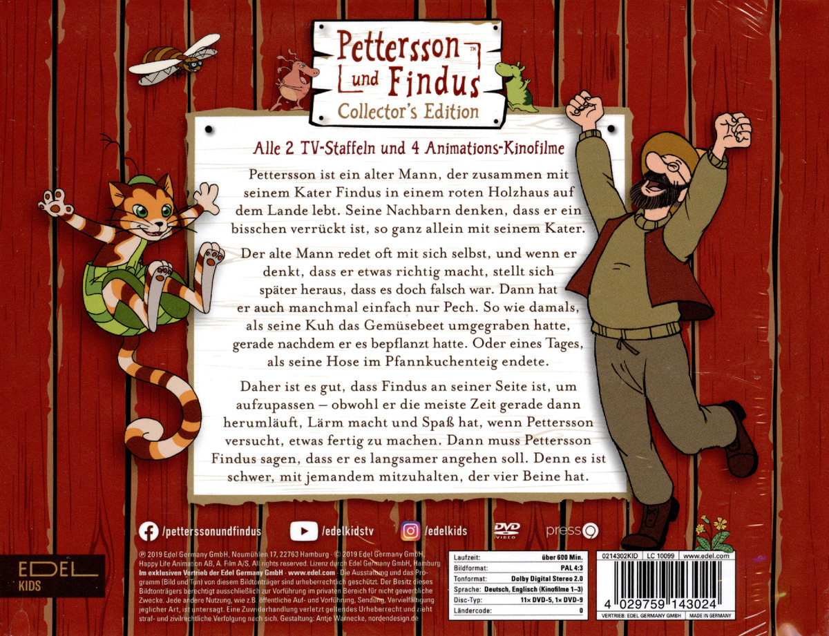 Pettersson und Findus - Collector's Edition  [12 DVDs]  (DVD)