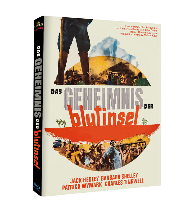 Das Geheimnis der Blutinsel - Uncut Mediabook Edition  (blu-ray) (B)