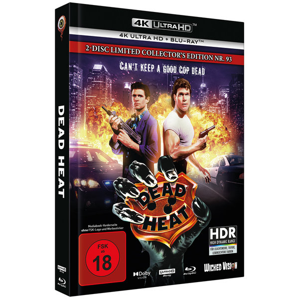 Dead Heat - Uncut Mediabook Edition  (4K Ultra HD+blu-ray) (E)