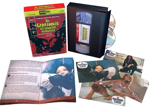 Geheimnis der schwarzen Handschuhe, Das - Uncut VHS Design Edition (DVD+blu-ray)