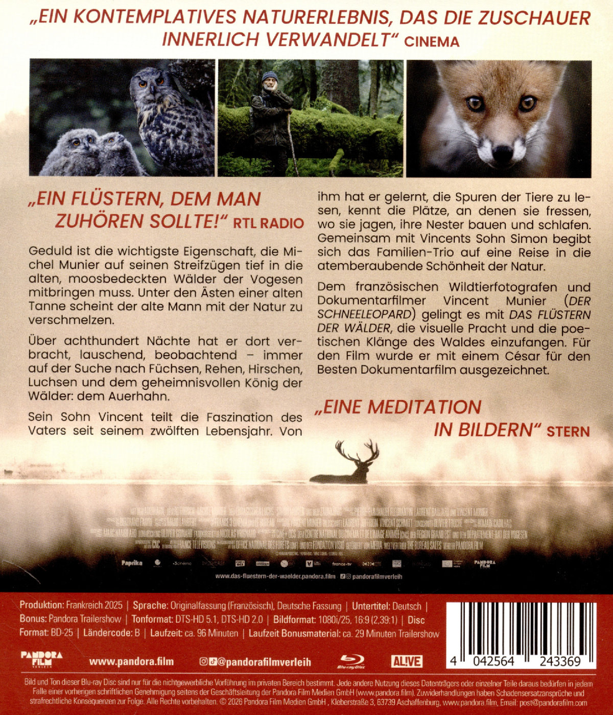 Das Flüstern der Wälder  (Blu-ray Disc)
