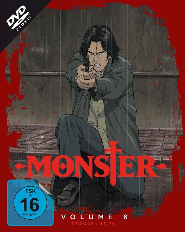 MONSTER - Volume 6 (Ep. 63-74+OVA) - Steelbook  [2 DVDs]  (DVD)