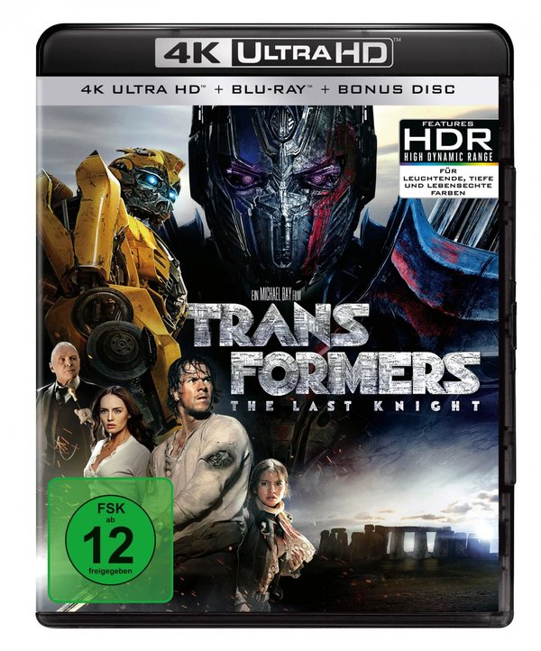 Transformers 5 - The Last Knight  (4K Ultra HD) (+ Blu-ray) (+ Bonus-Disc)  (Blu-ray 4K Ultra HD)