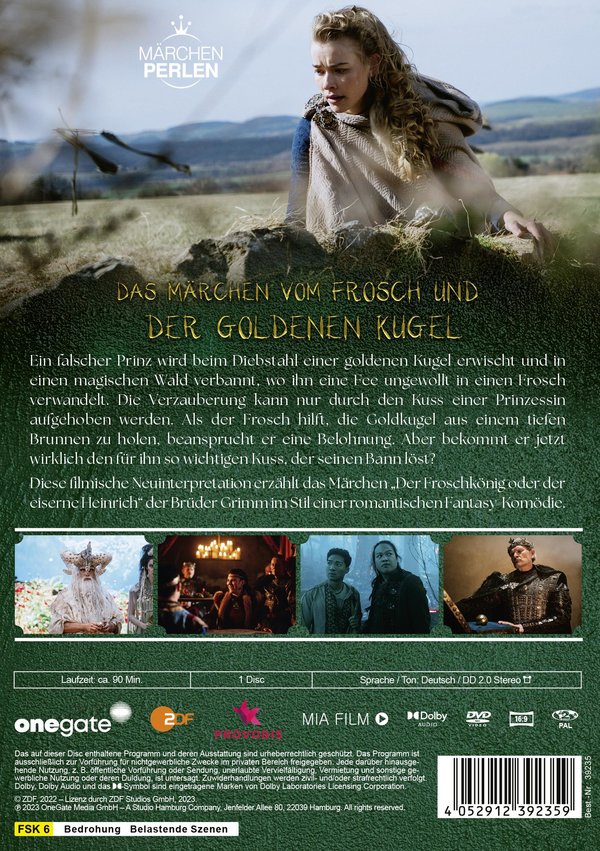 Märchenperlen - Das Märchen vom Frosch und der goldenen Kugel  (DVD)