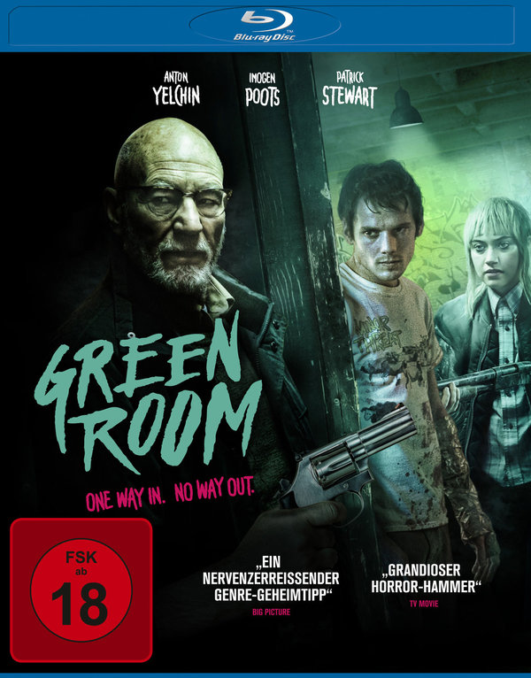Green Room - One Way In. No Way Out. (blu-ray)