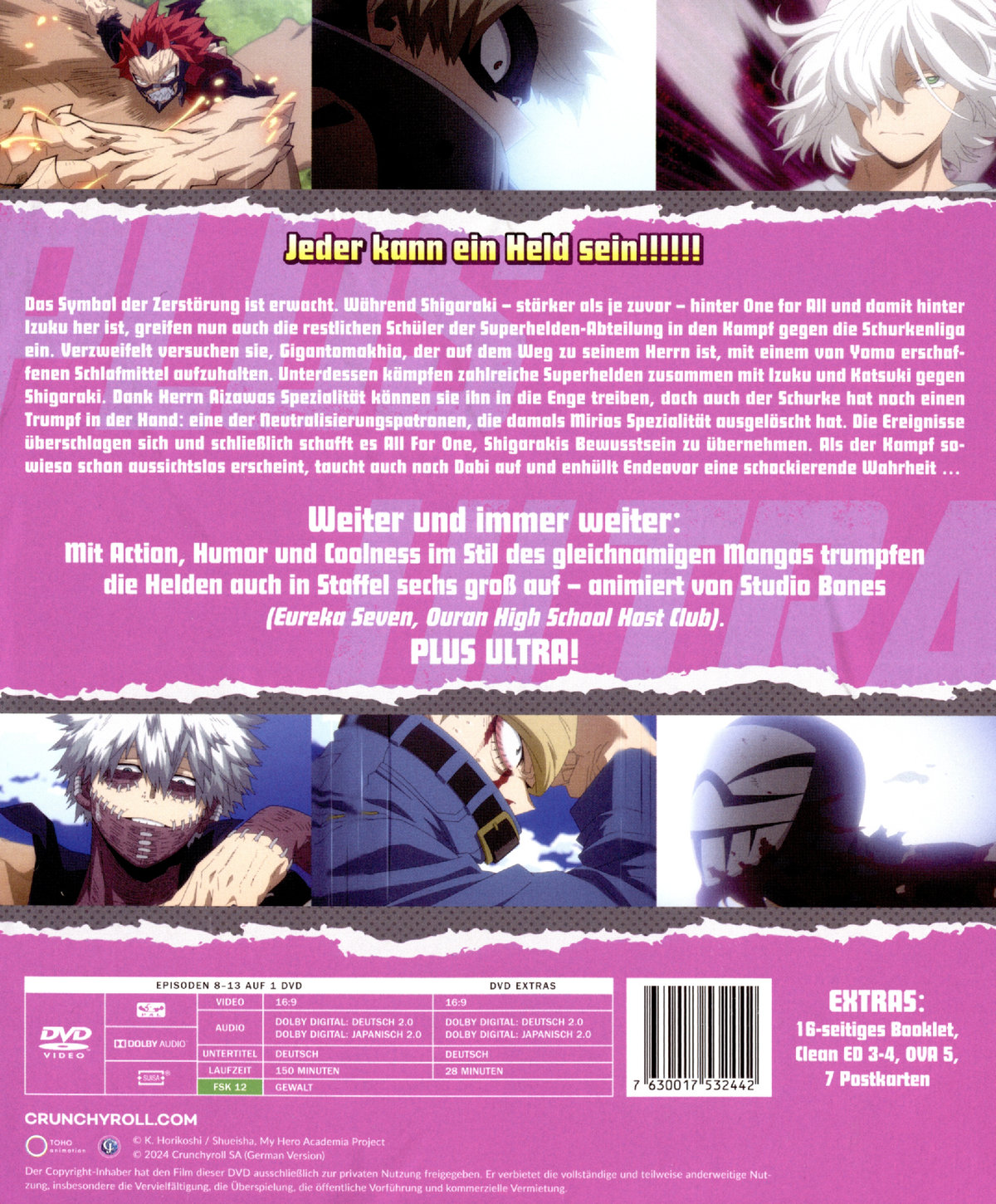 My Hero Academia - 6. Staffel - Vol.2  (DVD)