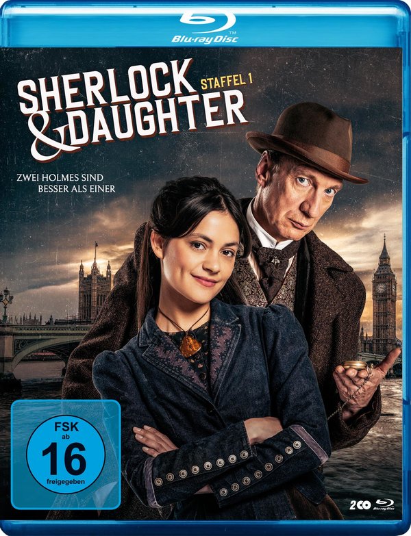 Sherlock & Daughter - Zwei Holmes sind besser als einer. Staffel 1  [2 BRs]  (Blu-ray Disc)