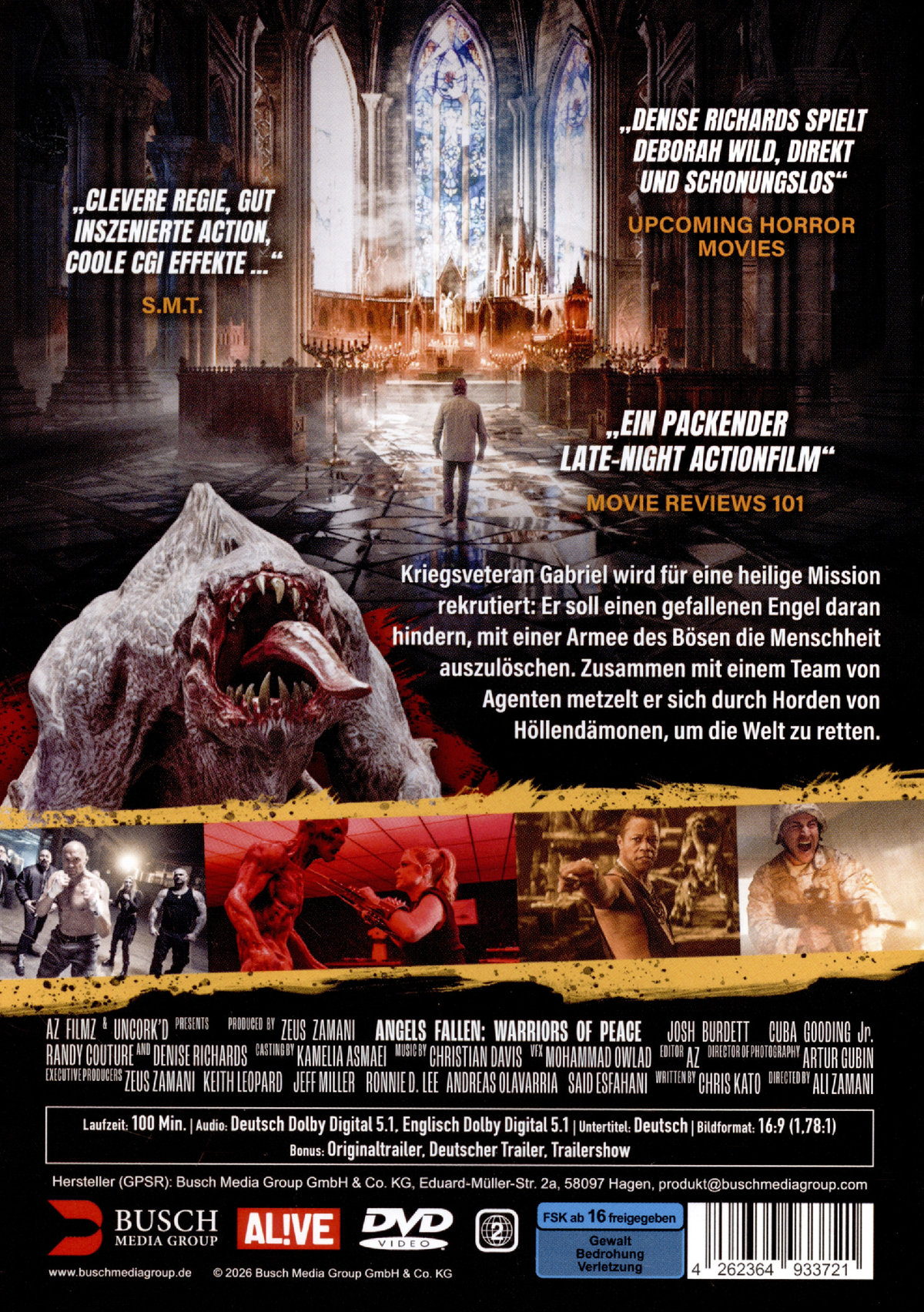 Angels Fallen - Warriors of Peace  (DVD)
