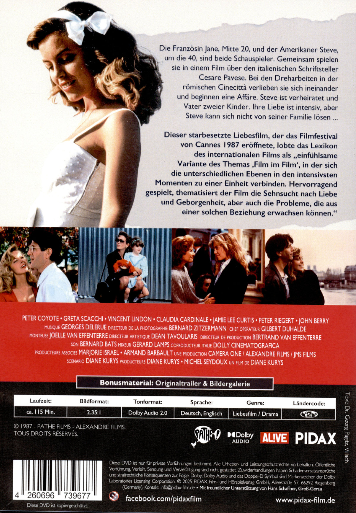 Leidenschaftliche Begegnung (A Man in Love) / Packendes Liebesdrama mit Starbesetzung (Pidax Film-Klassiker)  (DVD)