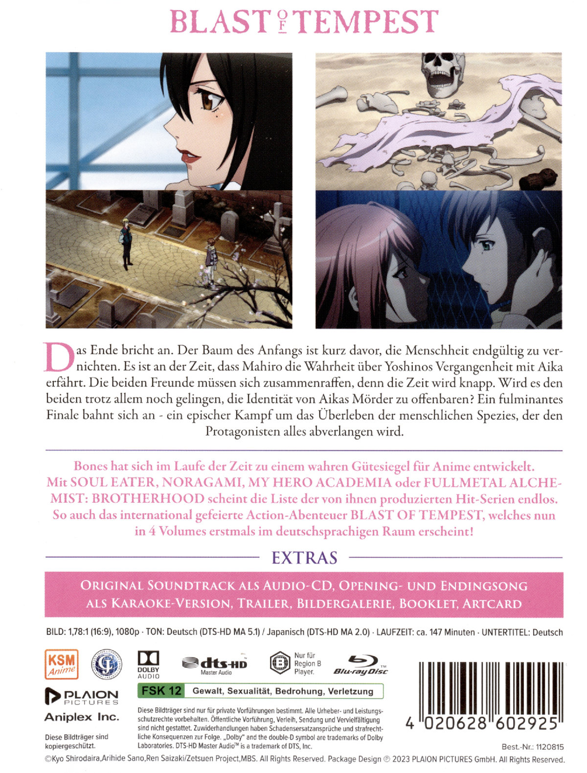 Blast of Tempest: Vol. 4 (Ep. 19-24)  (Blu-ray Disc)