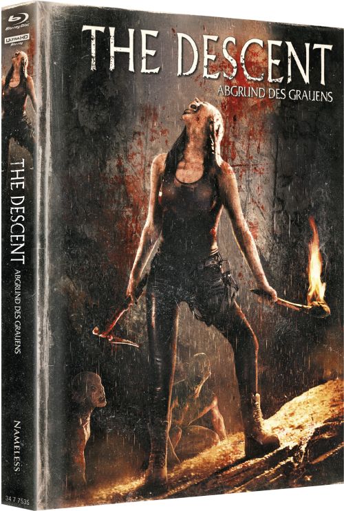 Descent, The - Abgrund des Grauens - Uncut  Mediabook Edition (4K Ultra HD+blu-ray) (F)