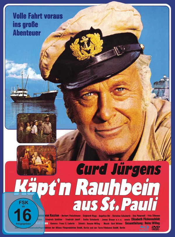 Käptn Rauhbein aus St. Pauli - Uncut Mediabook Edition (DVD+blu-ray)