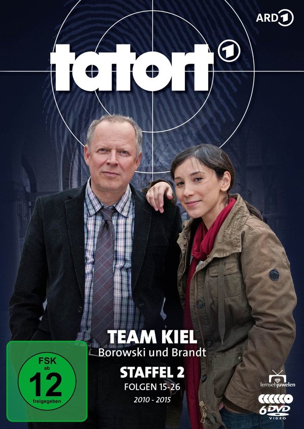 Tatort - Team Kiel: Borowski und Brandt - Staffel 2 (Folgen 15-26) (Fernsehjuwelen)  [6 DVDs]  (DVD)