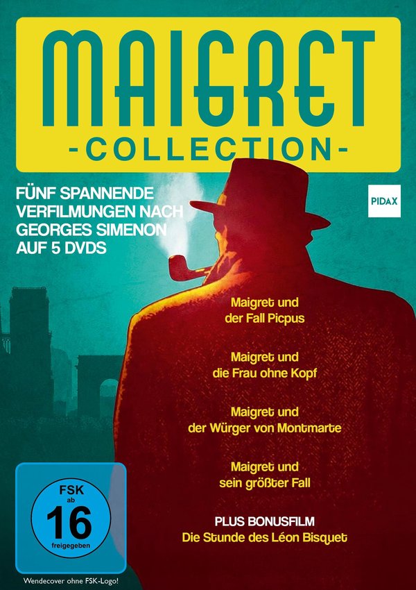 Maigret Collection / Fünf spannende Verfilmungen nach Georges Simenon  [5 DVDs]  (DVD)