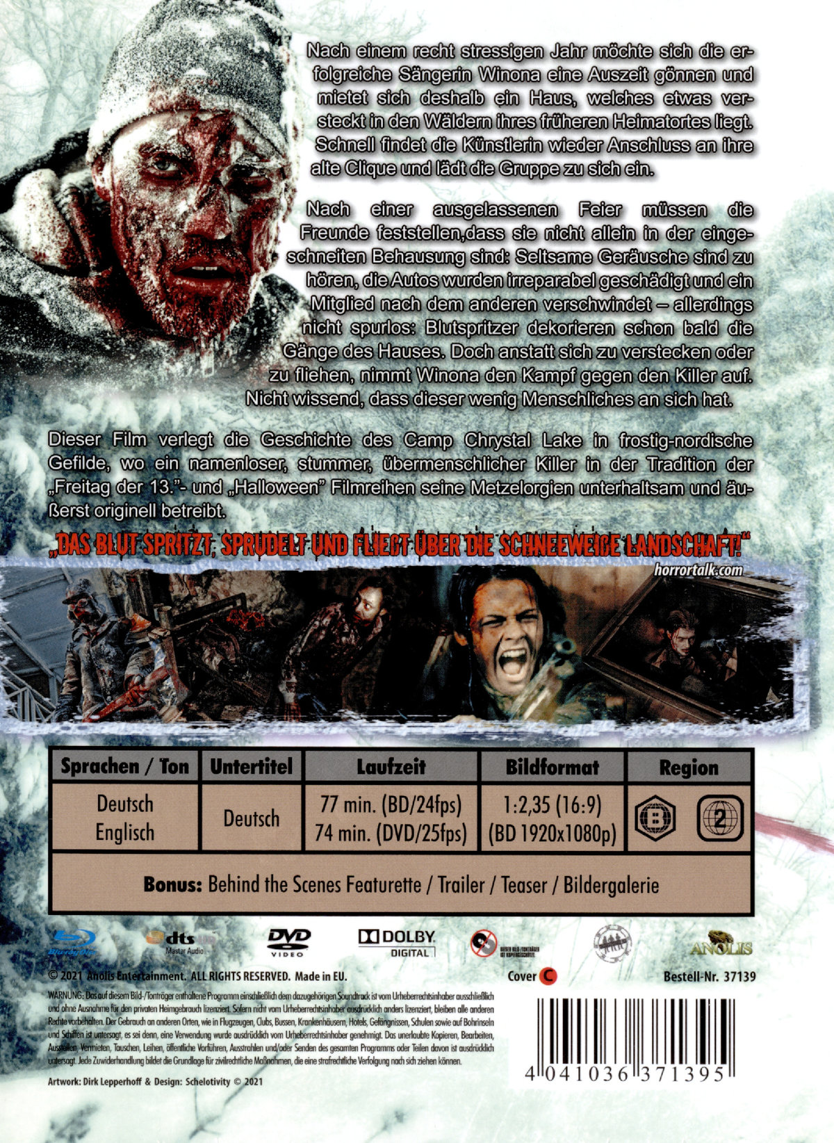 Blood Runs Cold - Uncut Mediabook Edition (DVD+blu-ray) (C)