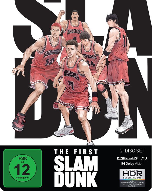The First Slam Dunk - Limited Steelbook Edition   (4K Ultra HD+Blu-ray)