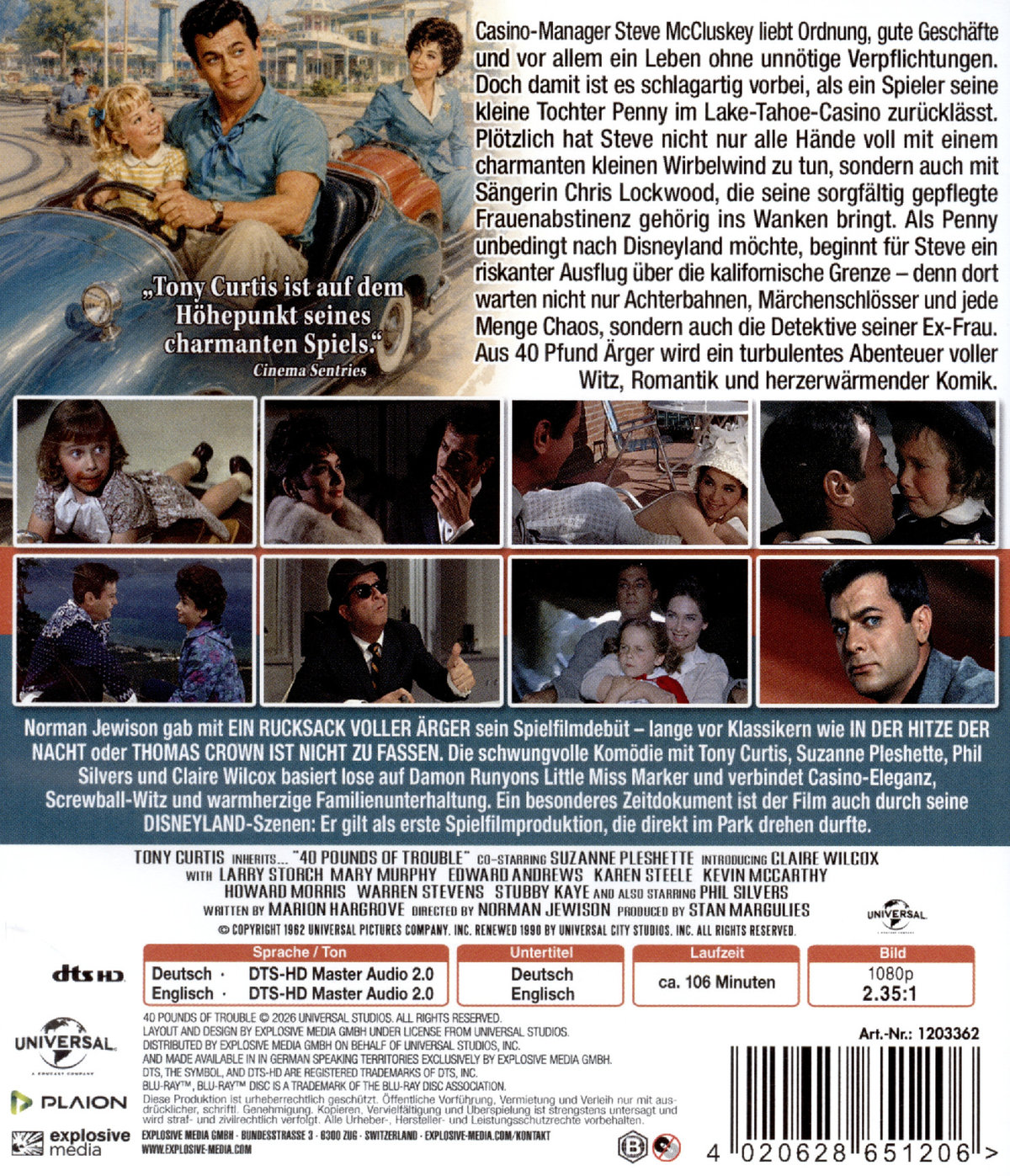 Ein Rucksack voller Ärger  (Blu-ray Disc)