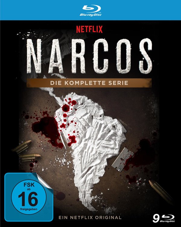 NARCOS - Die komplette Serie (Staffel 1 - 3)  [9 BRs]  (Blu-ray Disc)