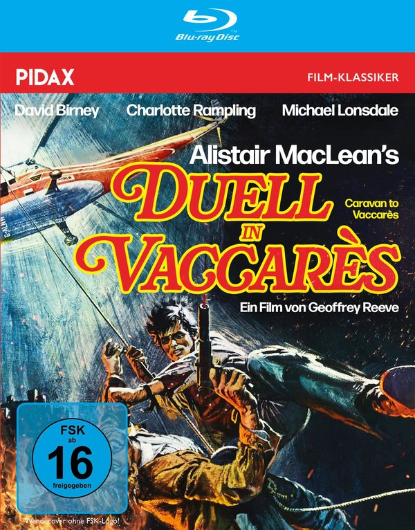 Alistair MacLean: Duell in Vaccarès (Caravan to Vaccarès) / Spannender Agententhriller mit Starbesetzung (Pidax Film-Klassiker)  (Blu-ray Disc)