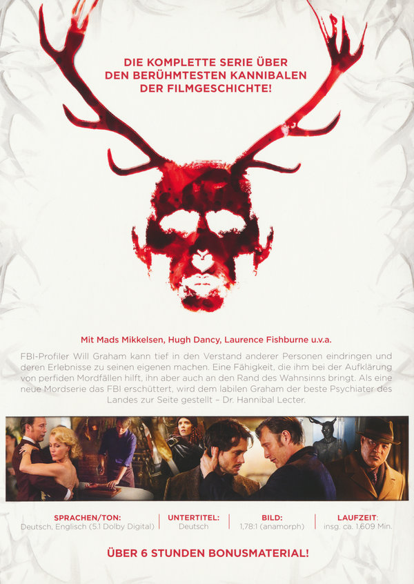 Hannibal - Die komplette Serie  (DVD)