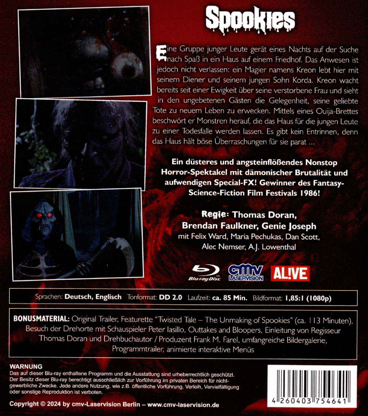 Spookies – Die Killermonster  (Blu-ray Disc)