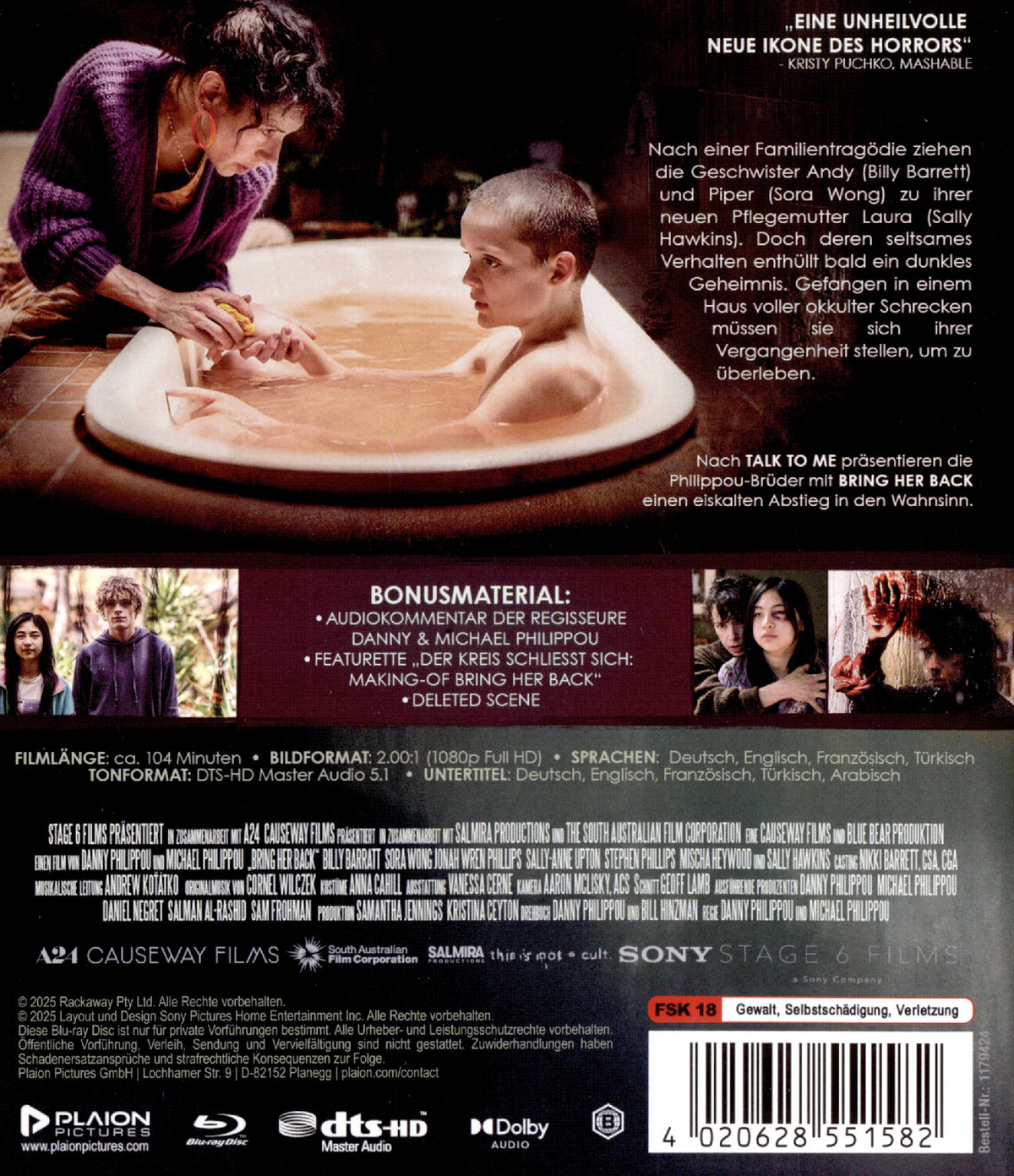 Bring Her Back  (Blu-ray Disc)