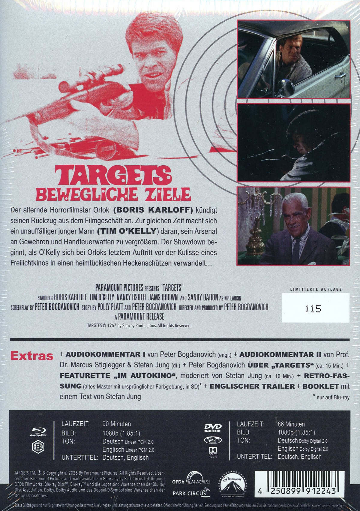 Targets – Bewegliche Ziele - Uncut Mediabook Edition  (DVD+blu-ray) (W)