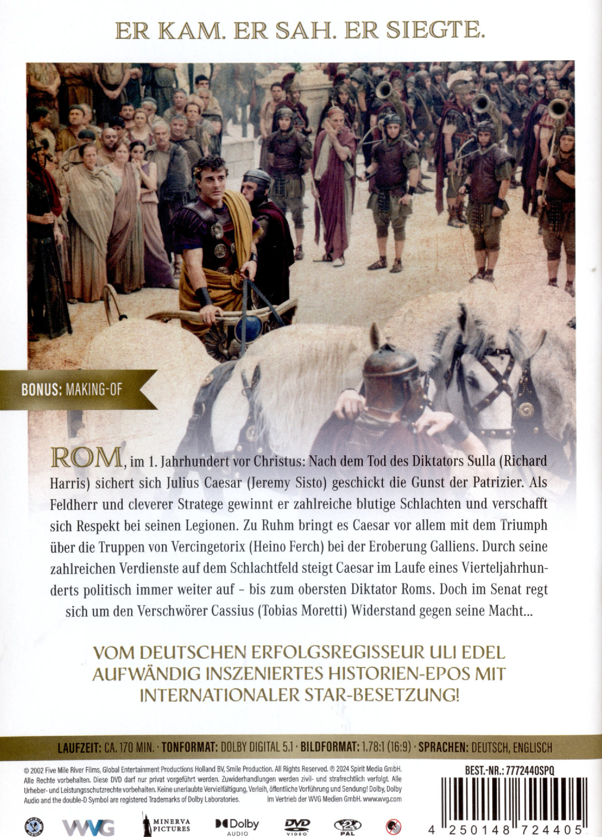 Julius Caesar – Die komplette preisgekrönte Serie  (DVD)