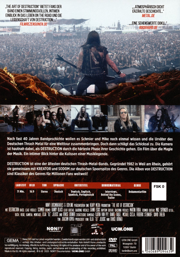 The Art Of Destruction  (DVD)