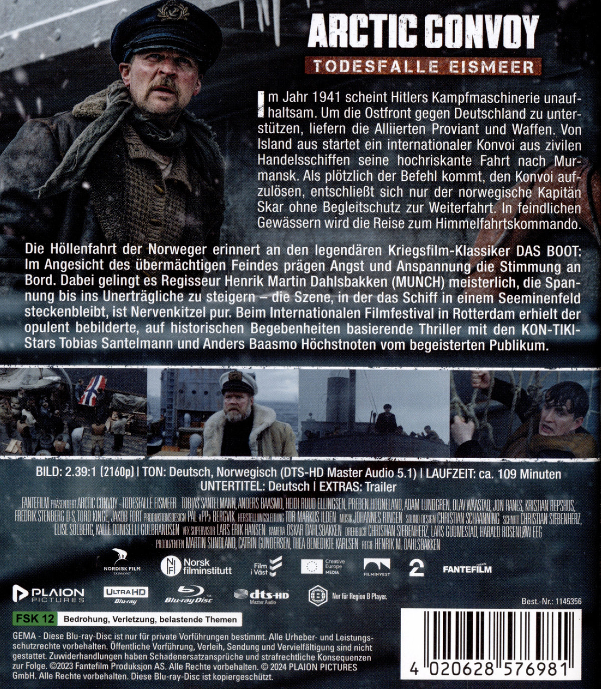 Arctic Convoy - Todesfalle Eismeer (4K Ultra HD+Blu-ray)