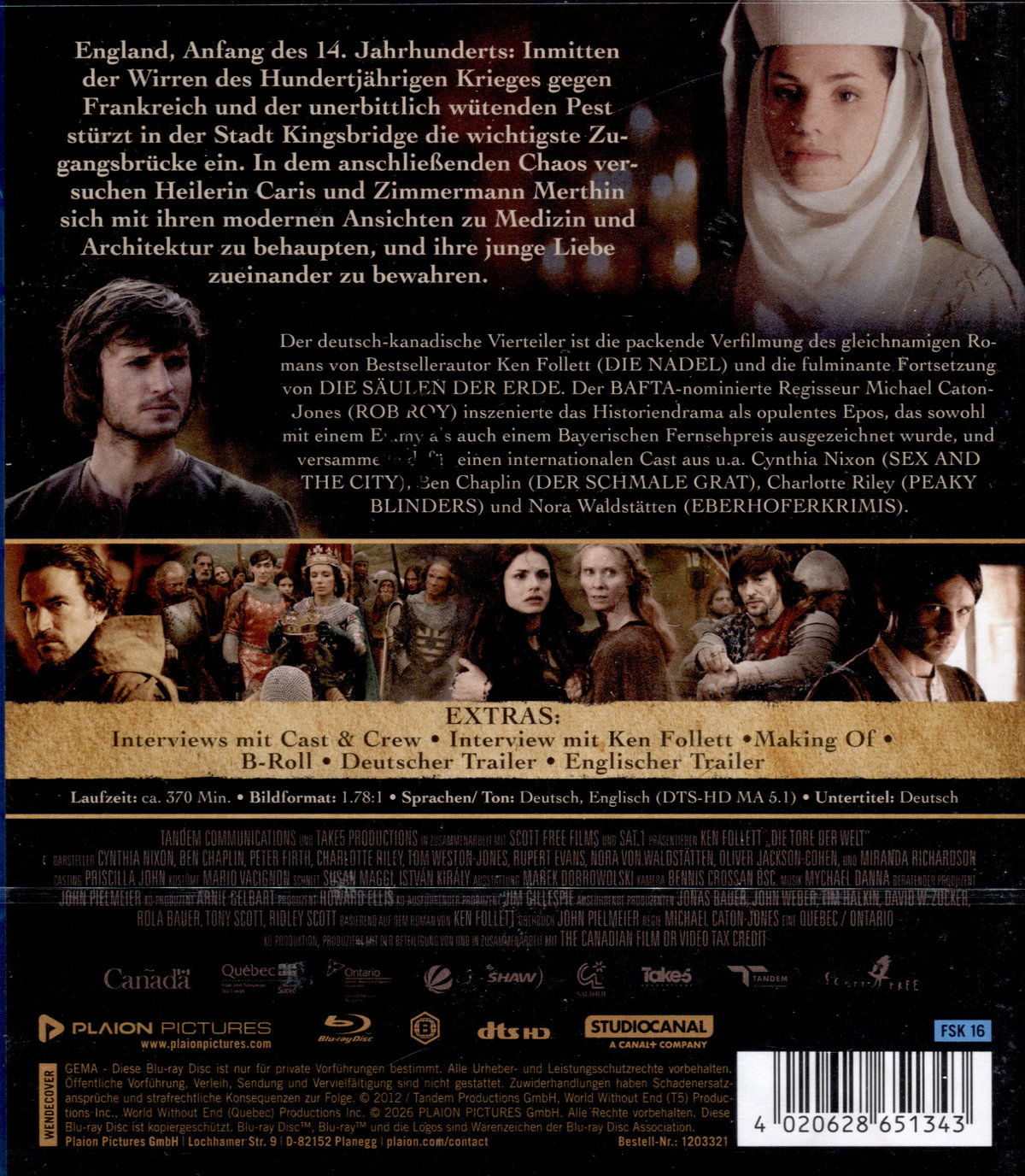 Die Tore der Welt  [2 BRs]  (Blu-ray Disc)