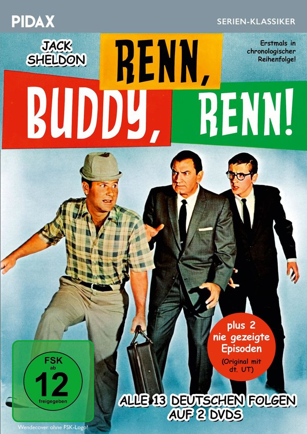 Renn Buddy renn! / Alle 13 deutsch synchronisierten + 2 nie gezeigte Folgen der Krimikomödie (Pidax Serien-Klassiker)  [2 DVDs]  (DVD)