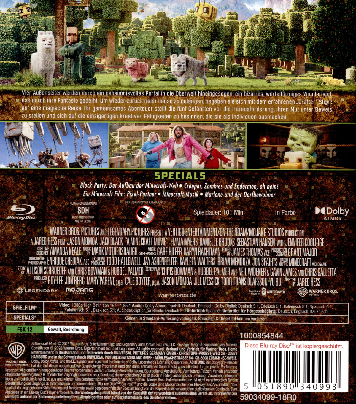 Ein Minecraft Film  (Blu-ray Disc)