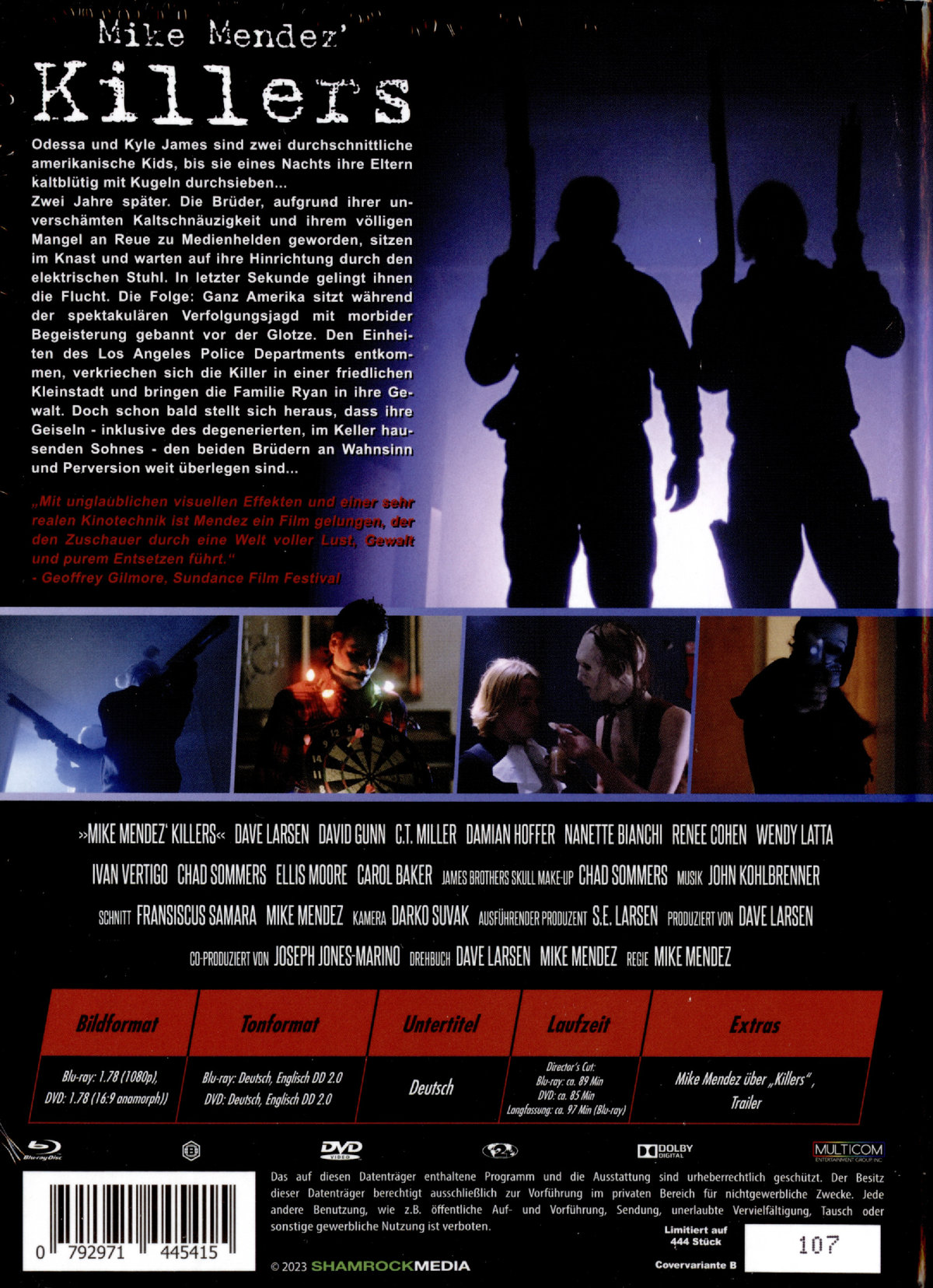 Mike Mendez Killers - Uncut Mediabook Edition (DVD+blu-ray) (B)