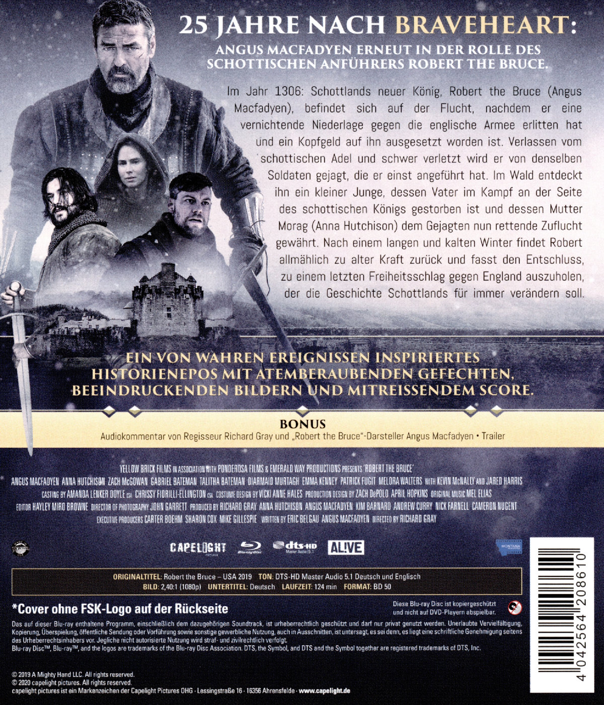 Robert the Bruce - König von Schottland (blu-ray)