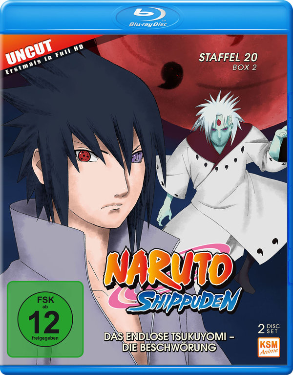Naruto Shippuden - Das endlose Tsukuyomi - Die Beschwörung - Staffel 20.2: Folgen 642-651 - Uncut  [2 BRs]  (Blu-ray Disc)
