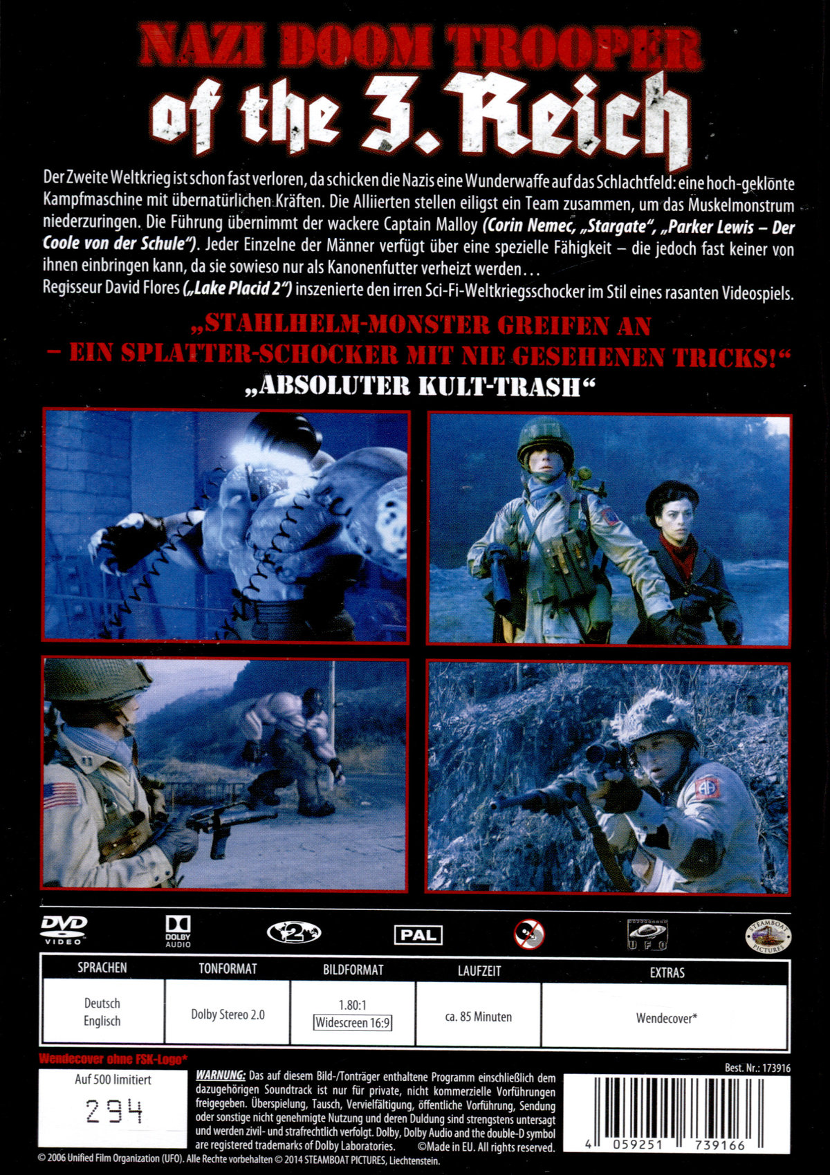 Nazi Doom Trooper of the III. Reich  (DVD)