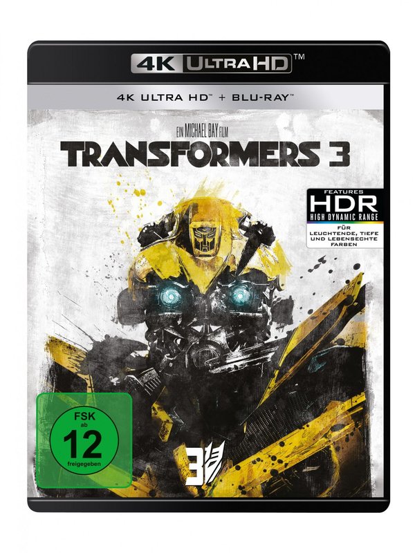 Transformers 3  (4K Ultra HD) (+ Blu-ray 2D)  (Blu-ray 4K Ultra HD)