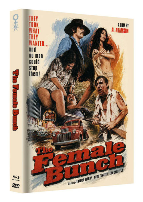 Female Bunch : Des Satans Heisse Katzen - Uncut Mediabook Edition  (DVD+blu-ray) (C)
