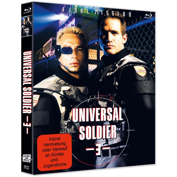 UNIVERSAL SOLDIER 3 - From The Vault #105  (Limited Edition)  (Blu-ray Disc)
