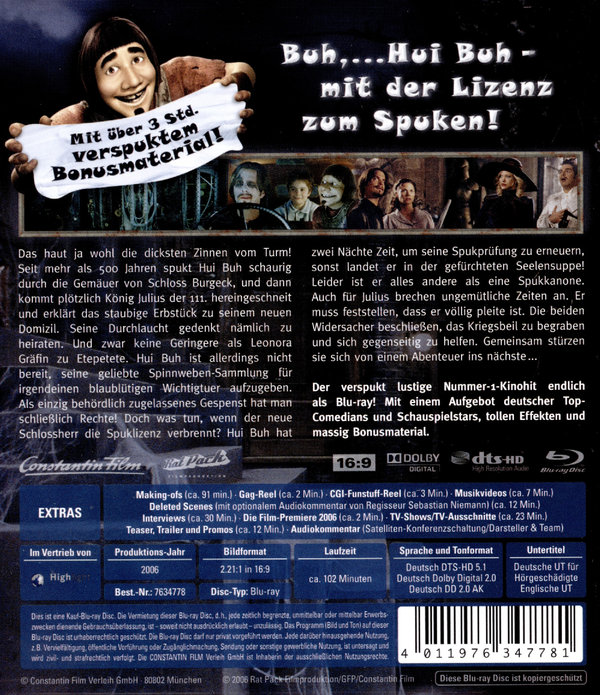 Hui Buh - Das Schloßgespenst  (Blu-ray Disc)