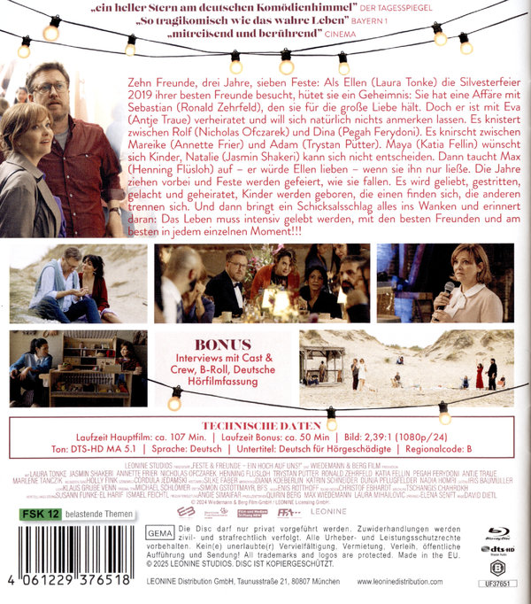 Feste & Freunde - Ein Hoch auf Uns!  (Blu-ray Disc) Feste & Freunde - Ein Hoch auf Uns!  (Blu-ray Disc)