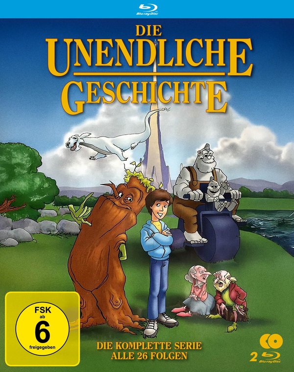 Die unendliche Geschichte - Die komplette Zeichentrickserie (26 Episoden)  [2 BRs]  (Blu-ray Disc)