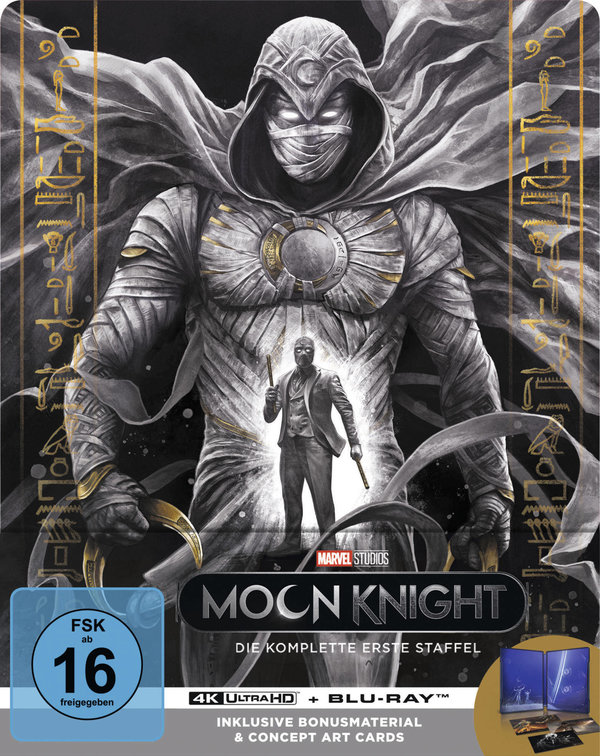 Moon Knight - Staffel 1 - Limited Steelbook Edition  (4K Ultra HD)