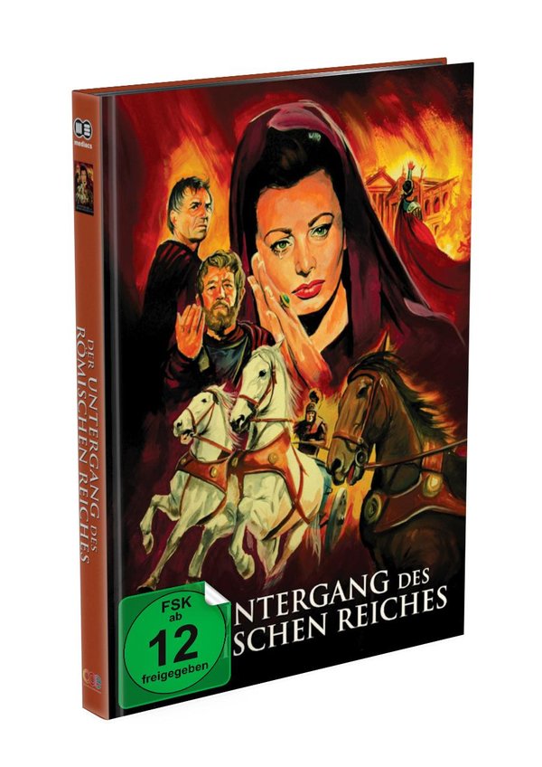 Untergang des römischen Reiches, Der - Uncut Mediabook Edition (DVD+blu-ray) (A)