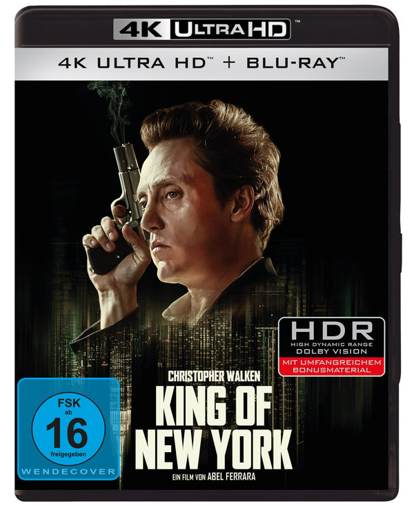 King of New York - Uncut Edition  (4K Ultra HD+blu-ray)
